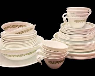 Vintage Corelle Spring Blossom Dish Set