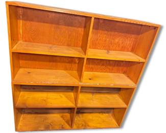 Two Small Wooden Bookcases