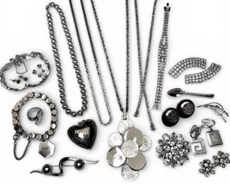 SilverToned Costume Jewelry