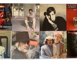 Vinyl Records  Cyndi Lauper, Lionel Richie, Barry Manilow,  More