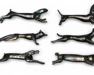 Early 1900s Wurttembergische Metallwarenfabrik WMF SilverPlated Knife Rests