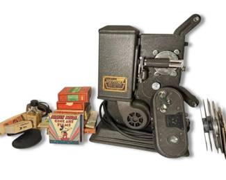 Keystone Projector, 8mm Camera K8, Mickey Mouse Films  More