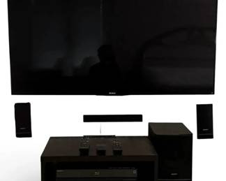 Sony Bravia 55 Smart TV  SurroundSound Speaker System
