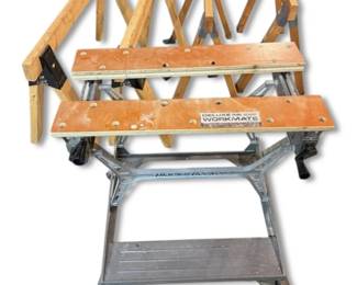 Deluxe Dual Height Workmate  Saw Horses
