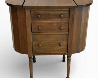 Vintage Wooden Sewing Cabinet