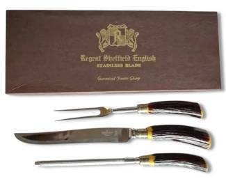 Regent Sheffield English Stainless Blade 3Piece Carving Set