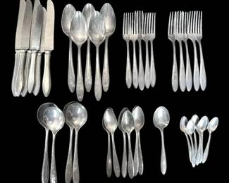Vintage Flatware 39 Piece Set