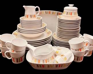 MCM Noritake Progression Mardi Gras 9019 China Set