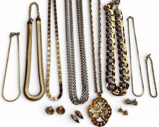 GoldToned Costume Jewelry