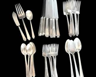 Vintage Flatware Set 40 Piece