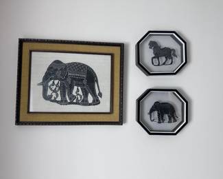 ELEPHANT DECOR PICTURES