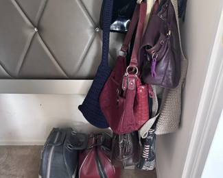 PURSES AND BOWLING BALLS