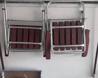 WOODEN FOLDING CHAIRS