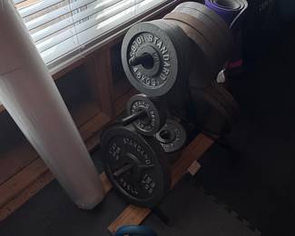 Standard Brand Olympic Weight Plates