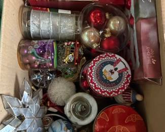 Assorted Christmas Ornaments Collection