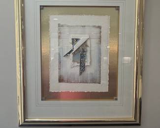 Mixed Media Collage Art by Lee Reynolds Studio