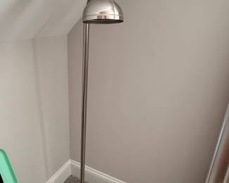 IKEA ANKARSPEL Floor/Reading Lamp in Pewter Effect