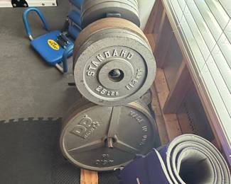 Standard Brand Olympic Weight Plates