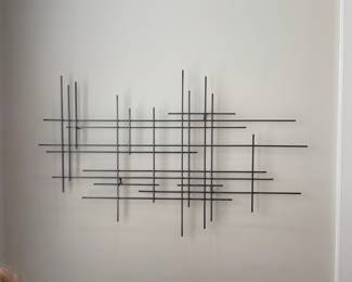Modern Metal Wall Art Sculpture