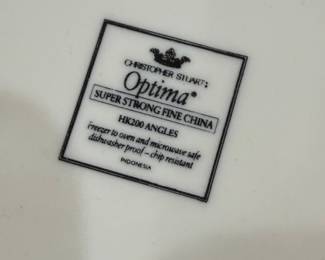 Christopher Stuart Optima HK200 Angles Dinnerware Set