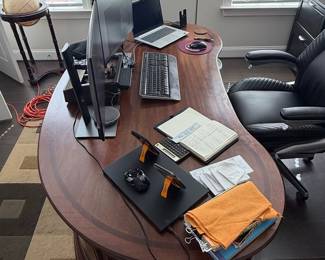 Executive Desk with Hutch