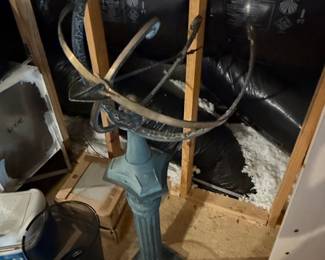 Vintage Armillary Sphere Sundial