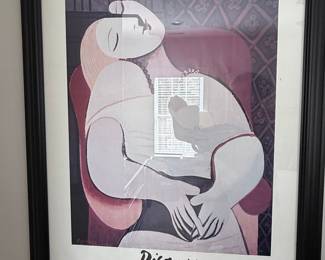 Pablo Picasso "The Dream" (Le Rêve) Lithograph Print