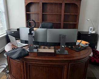 Executive Desk with Hutch