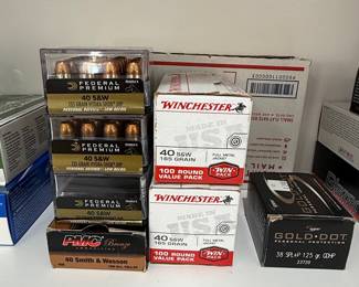 Assorted Ammunition Boxes - Winchester, Federal, Remington, Magtech, Norma, Speer, Hornady, PMC, Blazer