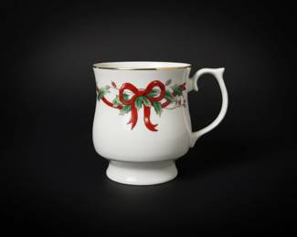 Lenox "Holiday" Pattern Mugs (Set of 4)