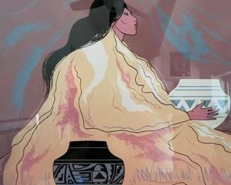 006 Art Indian Woman