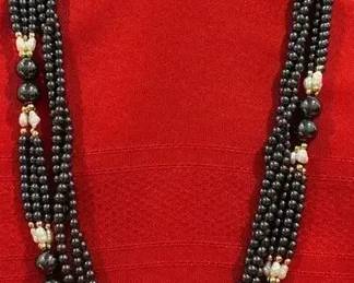 a2 HematiteLike Necklaces