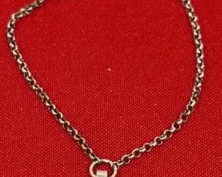 925 Vintage Dyadema Heart Bracelet 