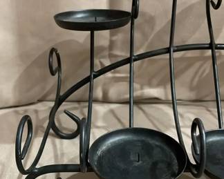Metal 7 Candle Holder