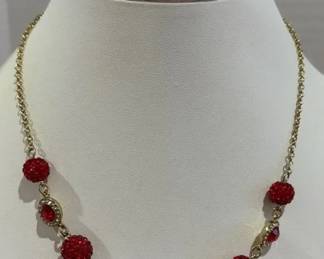 Monet Bangle  Matching Necklace