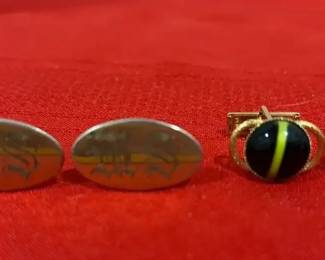 a2 pair of Cuff Links