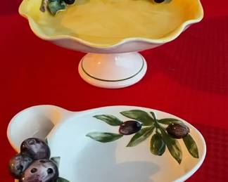 Ceramic Serving Dishes Olive 