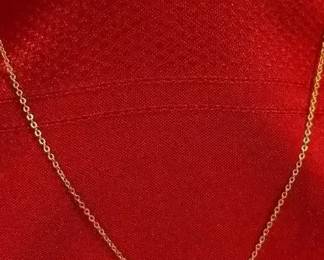 Carnelian Like pendant Necklace  matching Earrings 