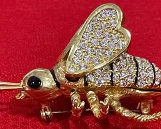 Large Rhinestone Bee  Got The Bee Lovers