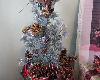 Spiral Tree with Lights