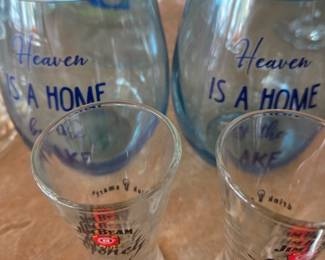 Jim Beam "Heaven Is A Home" Glassware Set