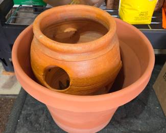Terracotta Strawberry Jar Planter