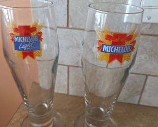 Michelob Light Beer Glasses