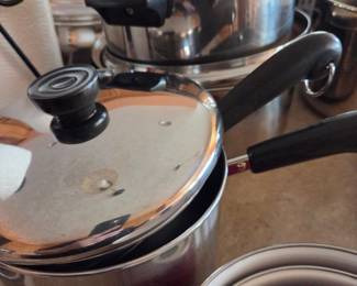 Revere Ware Stainless Steel Cookware Set