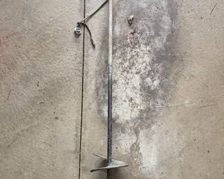 Ground Anchor with Rope Handle