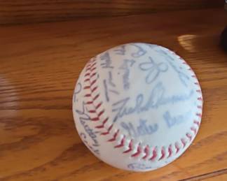 Team Signed Baseball