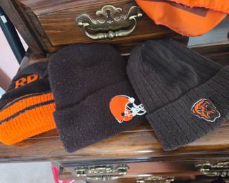 Cleveland Browns Knit Beanies (Set of 3) - Vintage/Retro