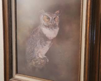 Owl Print by Allison