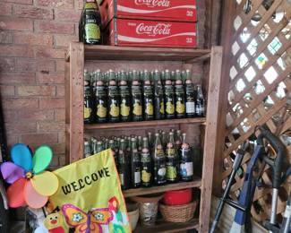 Vintage Baylor Dr. Pepper Bottles