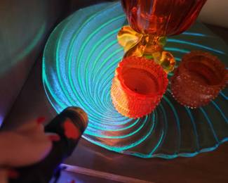 Studio Nova Light Cobalt Swirl Plate